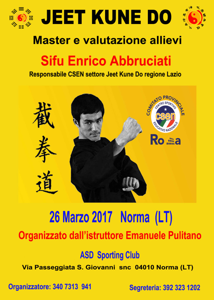 master JKD Norma marzo 2017